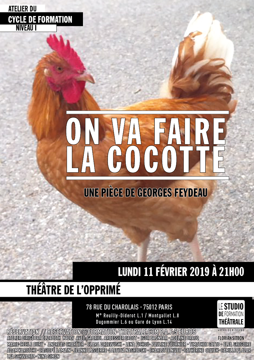 ON VA FAIRE LA COCOTTE
